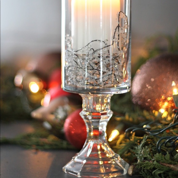 💎 CRYSTAL GLASS CANDLE HOLDER 💎 - Picture 5 of 5